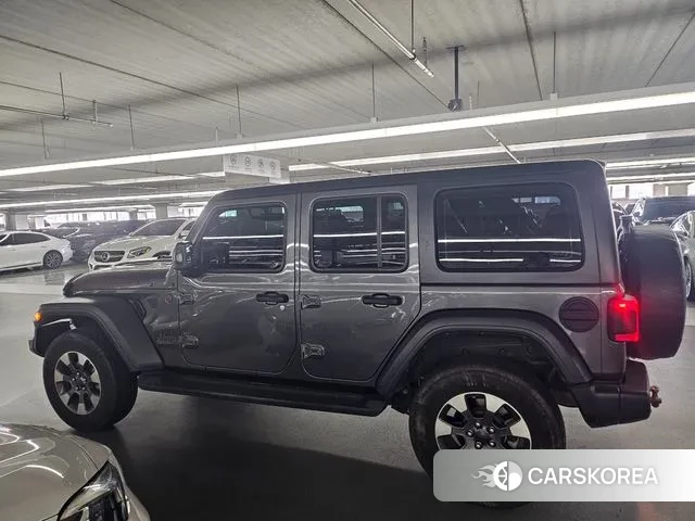 Jeep Wrangler (JL) 2022 Серый из Кореи, фото 3