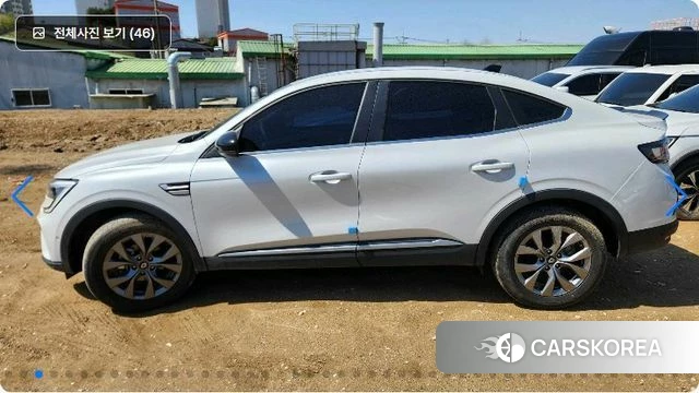 Renault Korea (Samsung) Arcana 2025 Белый из Кореи, фото 3