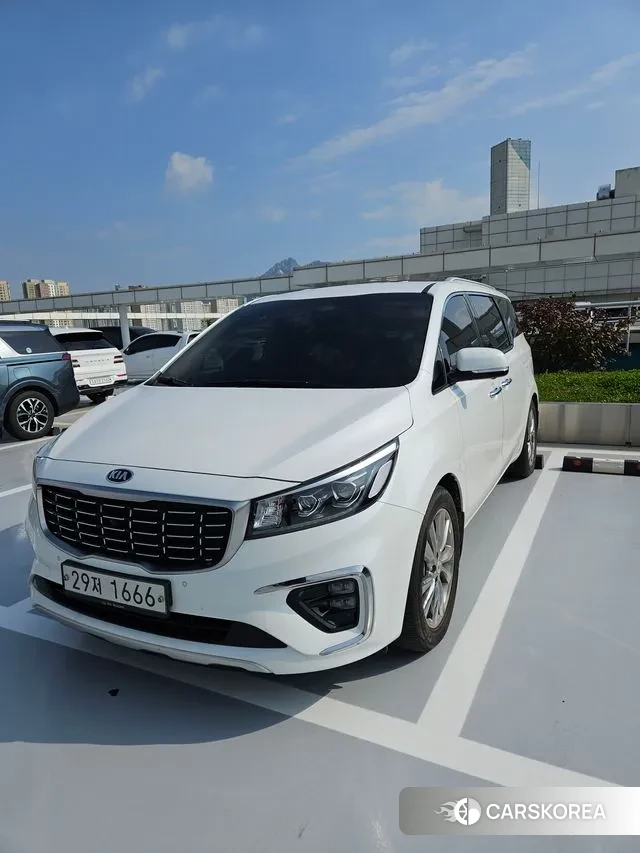 Kia The New Carnival 2018 Белый из Кореи, фото 3