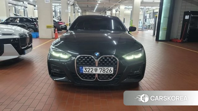 BMW 4 Series (G22) 2023 Черный из Кореи, фото 3