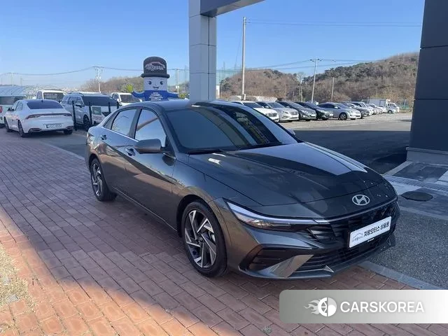 Hyundai The New Avante (CN7) 2023 Серый из Кореи, фото 5