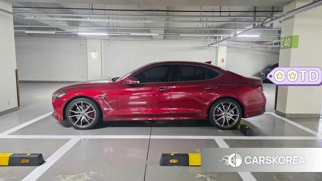 Genesis G70 2019 Красный из Кореи, фото 4