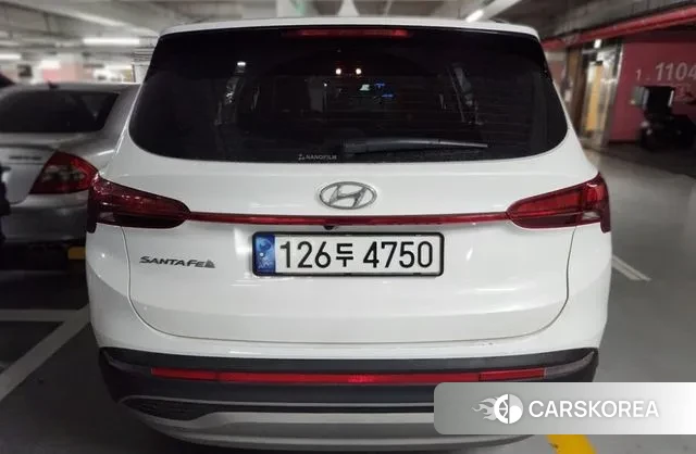 Hyundai The New Santa Fe 2021 Белый из Кореи, фото 6