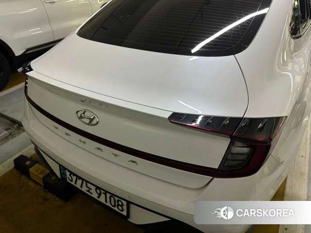 Hyundai Sonata (DN8) 2021 Белый из Кореи, фото 3