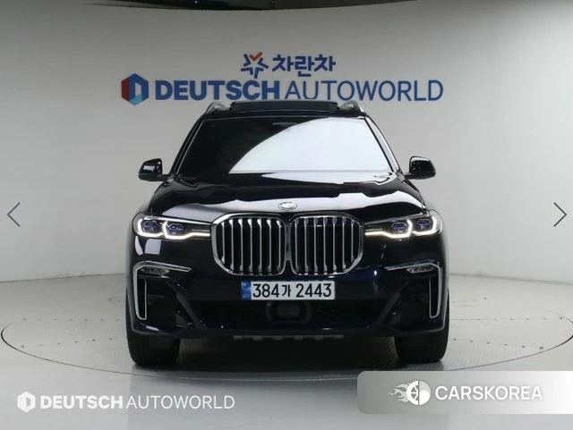 BMW X7 (G07) 2022 Черный из Кореи, фото 3