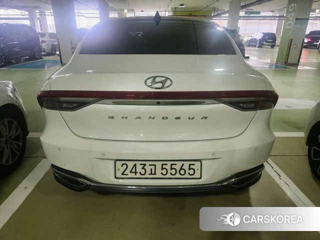 Hyundai The New Grandeur IG Hybrid 2022 Белый из Кореи, фото 6