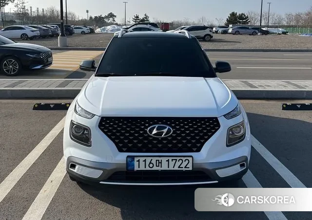 Hyundai Venue 2021 Белый из Кореи, фото 3