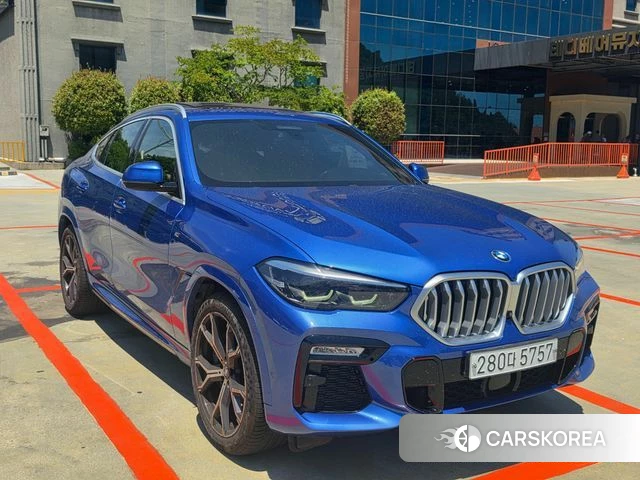 BMW X6 (G06) 2020 Синий из Кореи, фото 6