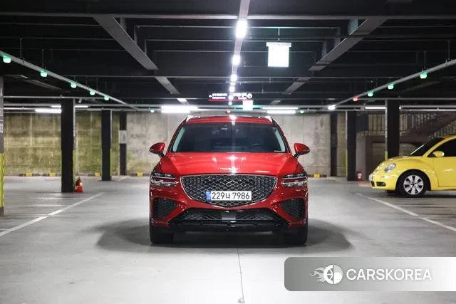 Genesis GV70 2023 Красный из Кореи, фото 4