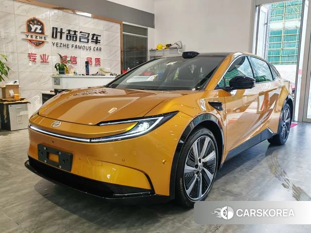 Toyota bZ5 2025 Желтый из Китая, фото 3