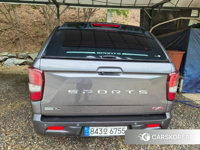 Ssangyong The New Rexton Sports Cannes 2022 Серый из Кореи, фото 3