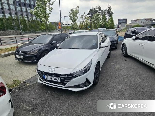 Hyundai Avante (CN7) 2022 Белый из Кореи, фото 4