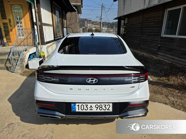 Hyundai Sonata D Edge (DN8) 2024 Белый из Кореи, фото 4