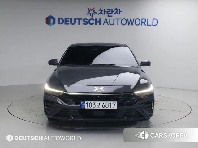 Hyundai The New Avante (CN7) 2023 Серый из Кореи, фото 5