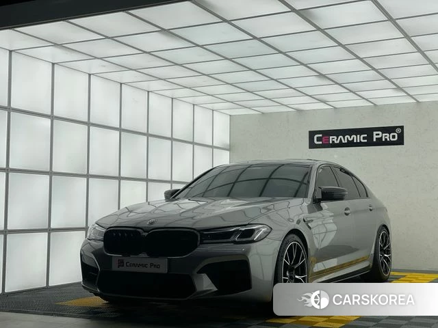 BMW M5 (F90) 2021 Серебристо-серый из Кореи, фото 3