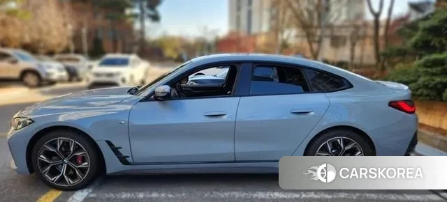 BMW 4 Series (G22) 2021 Серебристо-серый из Кореи, фото 4