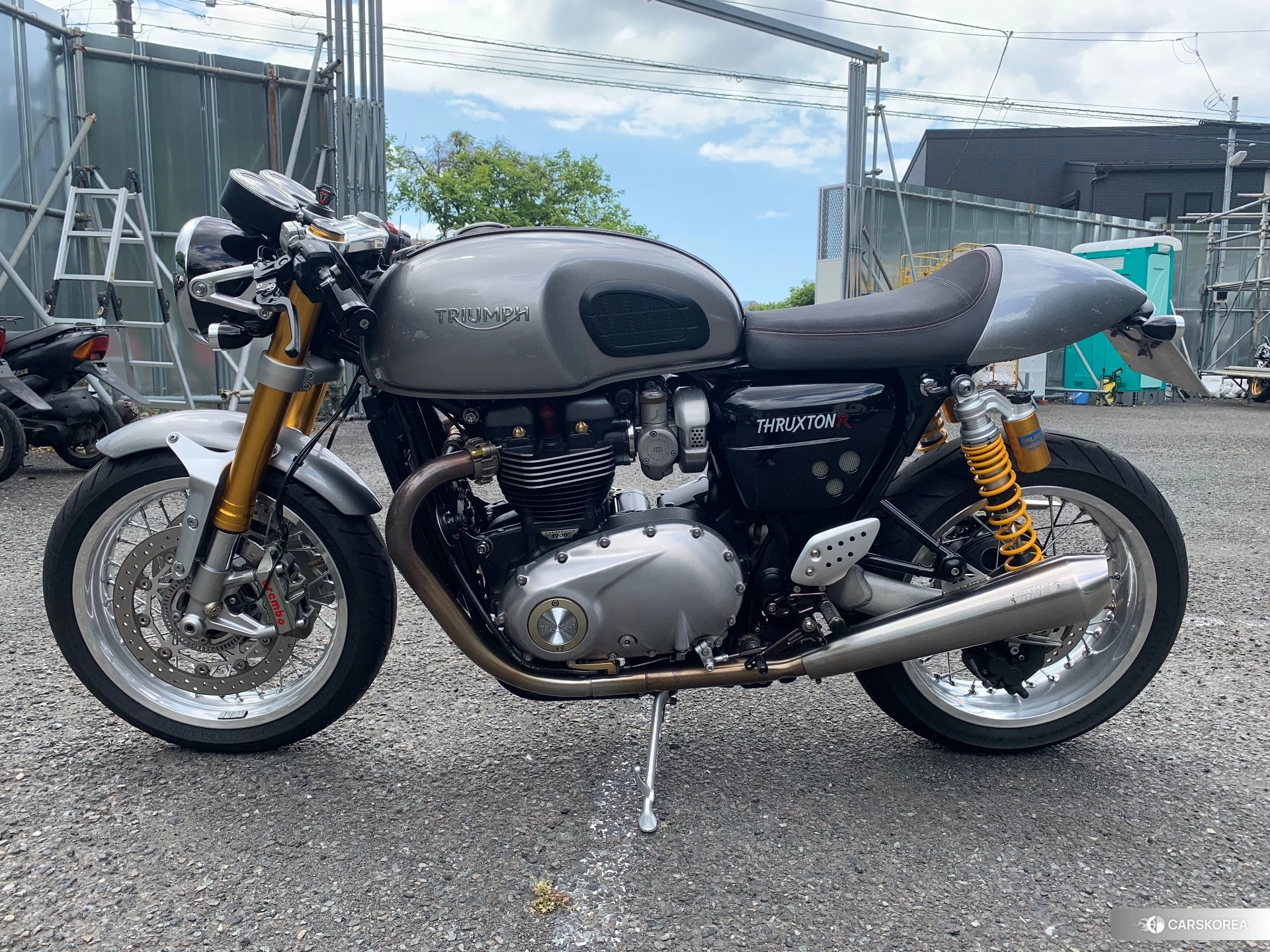 Проданный Triumph THRUXTON 1200R 2016 из Японии, фото 4