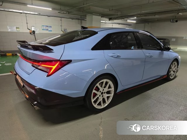 Hyundai The New Avante (CN7) 2023 Синий из Кореи, фото 6