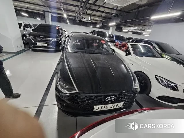 Hyundai Sonata (DN8) 2021 Черный из Кореи, фото 3