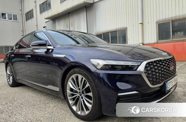 Kia The New K9 2nd generation 2021 Синий из Кореи, фото 3