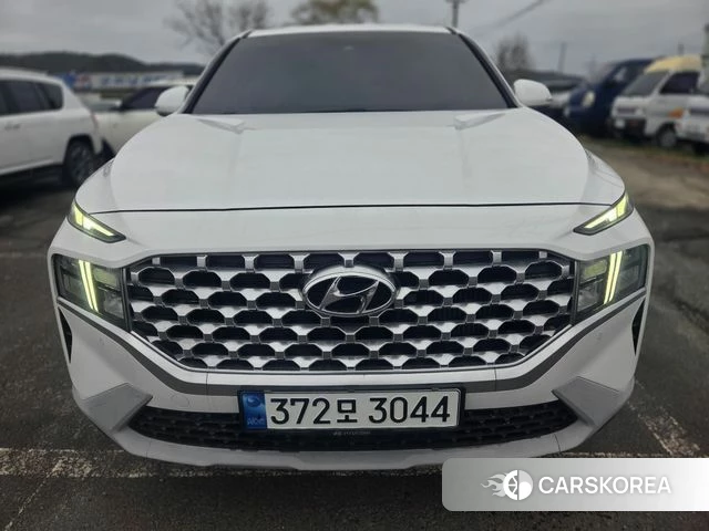 Hyundai The New Santa Fe 2020 Белый из Кореи, фото 3