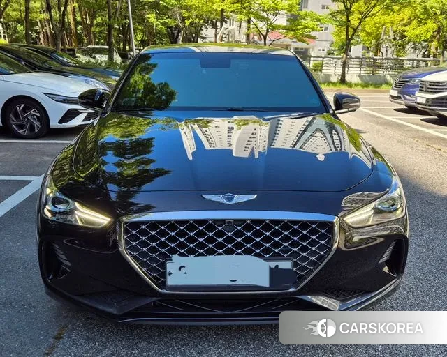 Genesis G70 2019 Черный из Кореи, фото 4