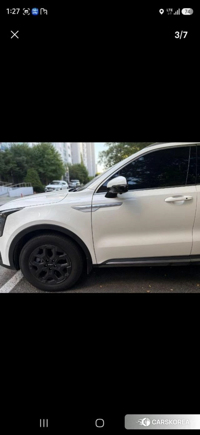 Kia The New Sorento 4th Generation 2025 Белый из Кореи, фото 3