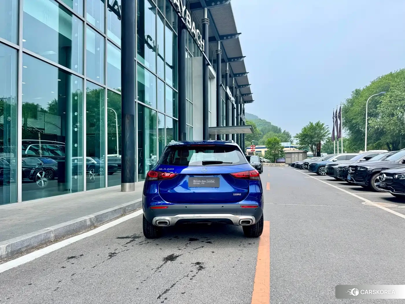 Mercedes-Benz GLA 2023 Синий из Китая, фото 3