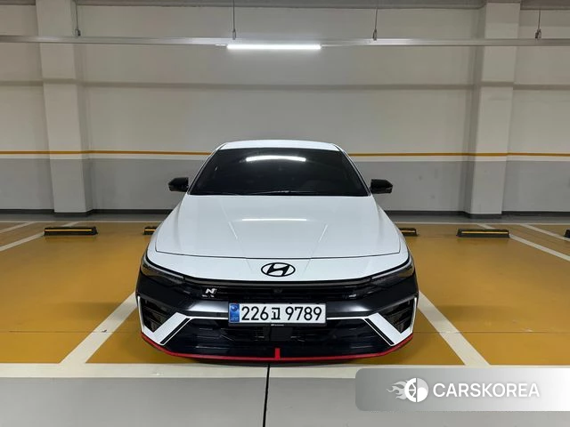 Hyundai The New Avante (CN7) 2025 Белый из Кореи, фото 3
