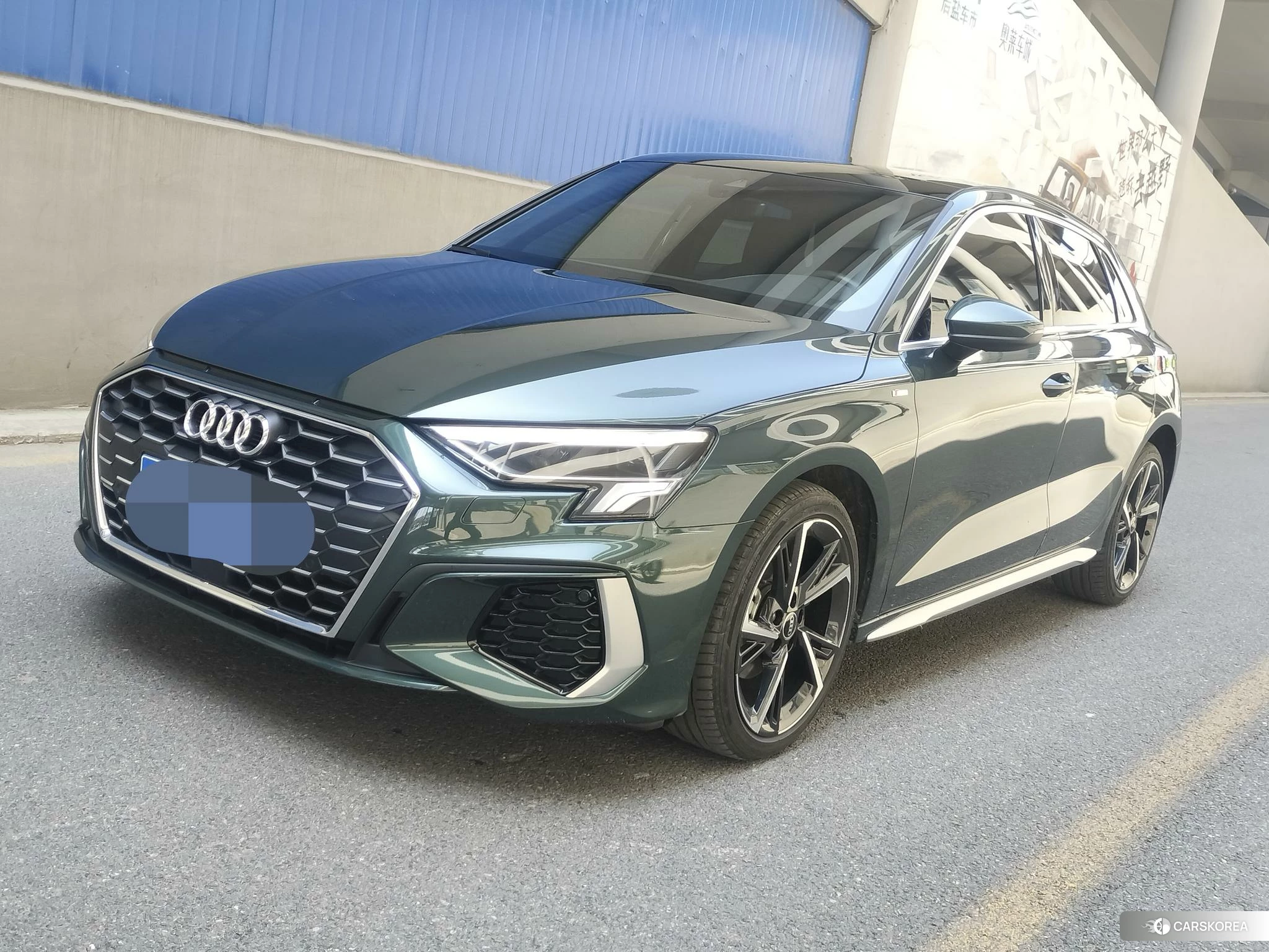 Audi A3 2023 Зеленый из Китая, фото 6