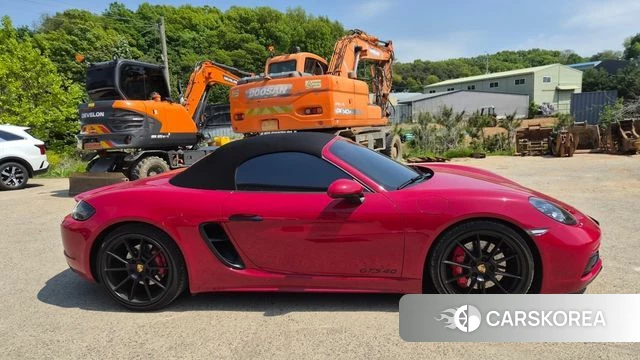 Porsche 718 Boxster 2022 Красный из Кореи, фото 3