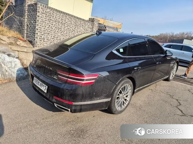 Genesis G80 (RG3) 2022 Синий из Кореи, фото 3