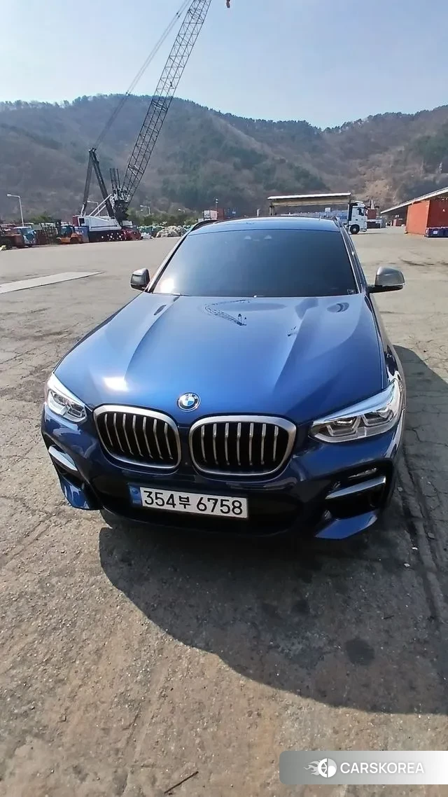 BMW X4 (G02) 2020 Синий из Кореи, фото 3