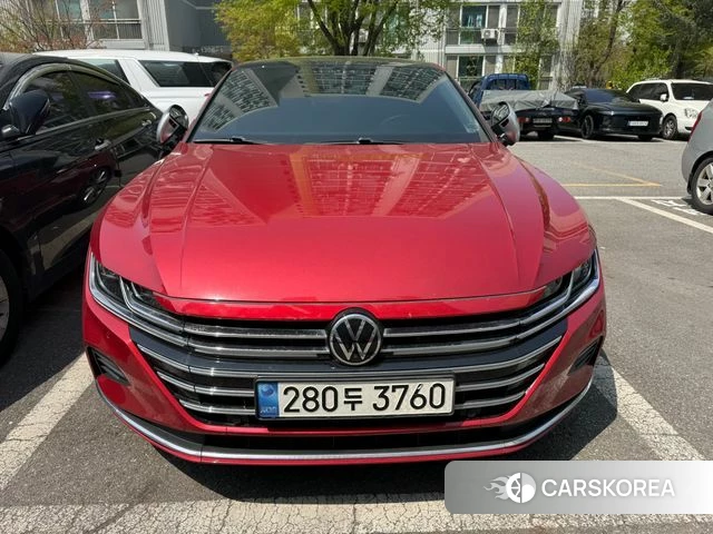 Volkswagen Arteon 2022 Красный из Кореи, фото 4