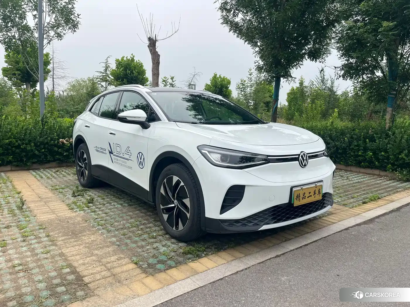 Volkswagen ID.4 CROZZ 2025 Белый из Китая, фото 3