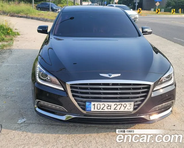 Genesis G80 2018 Черный из Кореи, фото 3