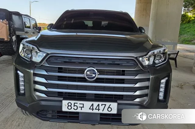 Ssangyong The New Rexton Sport 2021 Темно-зеленый из Кореи, фото 3