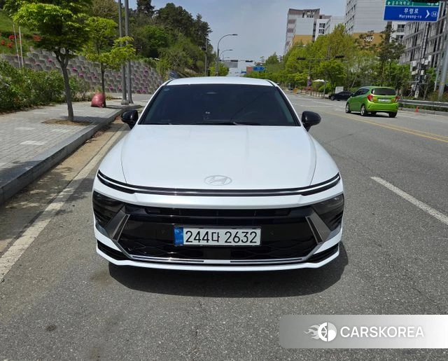 Hyundai Sonata D Edge (DN8) 2025 Белый из Кореи, фото 3