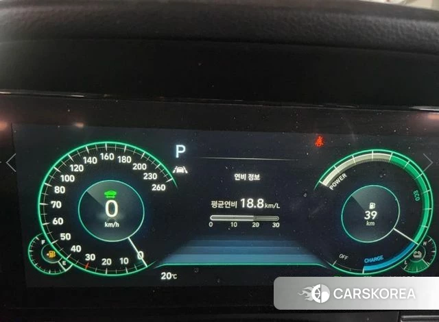 Hyundai The New Grandeur IG Hybrid 2021 Черный из Кореи, фото 3