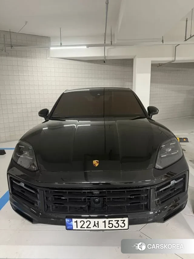 Porsche Cayenne (PO536) 2023 Черный из Кореи, фото 3