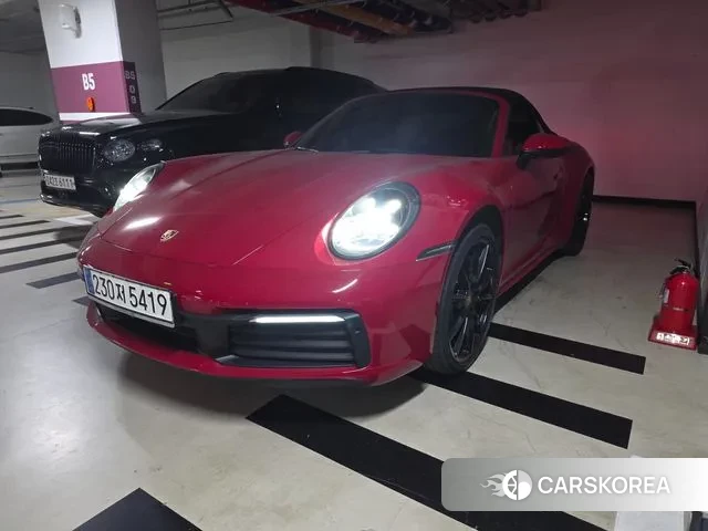 Porsche 911(992) 2020 Красный из Кореи, фото 3