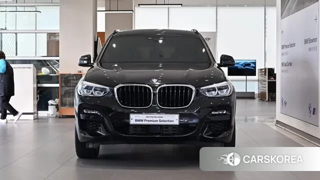 BMW X3 (G01) 2021 Черный из Кореи, фото 3