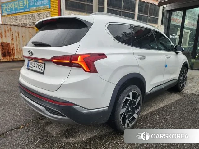 Hyundai The New Santa Fe 2020 Белый из Кореи, фото 4