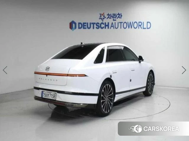 Hyundai Grandeur Hybrid (GN7) 2023 Белый из Кореи, фото 6