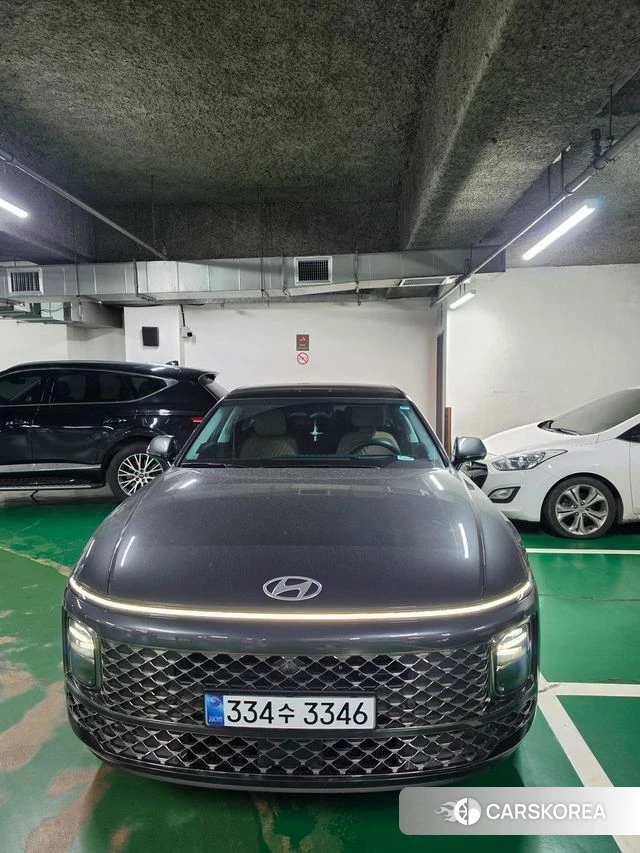 Hyundai Grandeur Hybrid (GN7) 2025 Серый из Кореи, фото 3