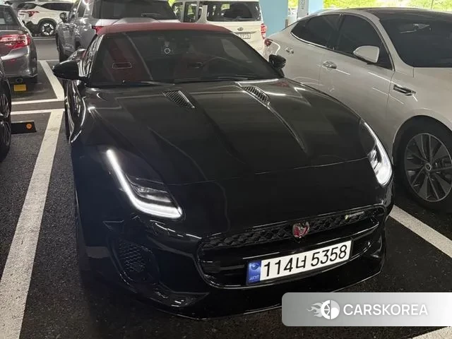 Jaguar F-TYPE 2018 Черный из Кореи, фото 4
