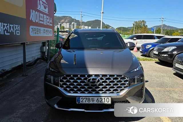Hyundai The New Santa Fe 2020 Серый из Кореи, фото 5