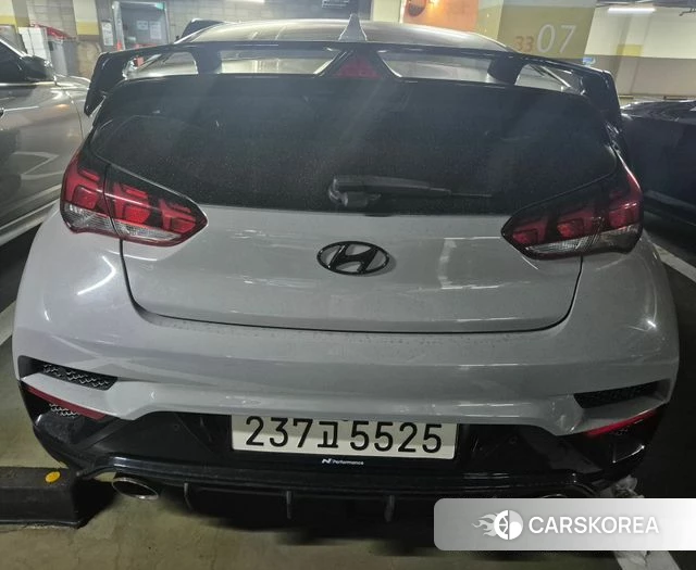 Hyundai Veloster (JS) 2020 Светло-серебряный цвет из Кореи, фото 3