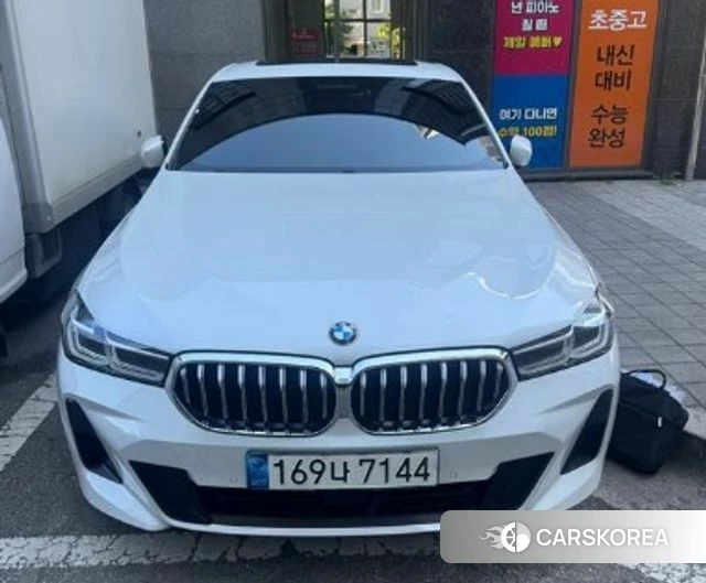BMW 6 Series GT (G32) 2022 Белый из Кореи, фото 3