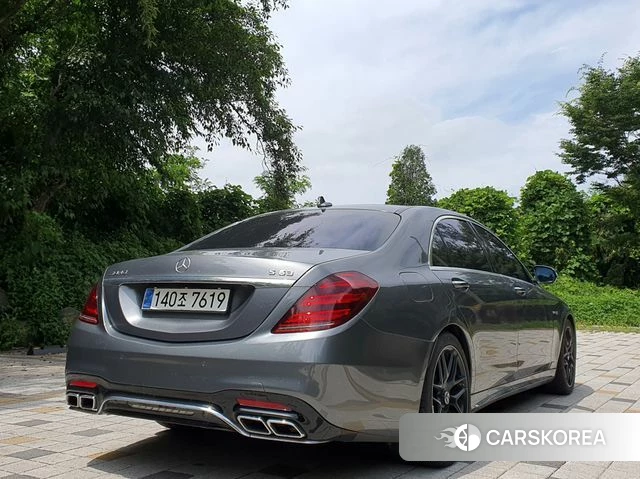 Mercedes-Benz S-Class W222 2019 Серебристо-серый из Кореи, фото 6